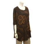 Load image into Gallery viewer, Brown Floral Top
