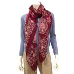 Load image into Gallery viewer, Silk Scarf with pattern
