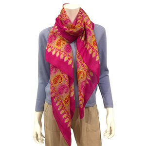 Silk Scarf with pattern