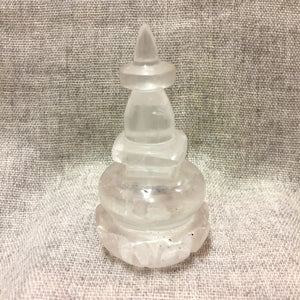Crystal Stupa Clear