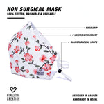 Load image into Gallery viewer, Floral Pattern Cotton Mask

